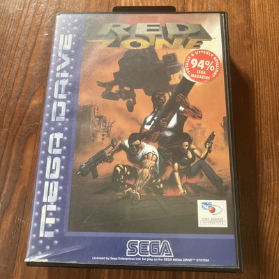 Red Zone - Sega Mega Drive Box Only - Good Condition