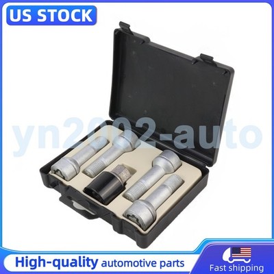 5Pcs Set Wheel Lug Locks Bolts Long Safety Bolts For Benz S500 S450 A0019901707