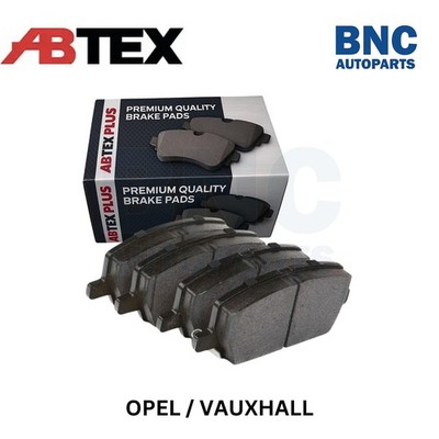 Abtex Front Brake Pads fits OPEL MOKKA / MOKKA X 2012-2022