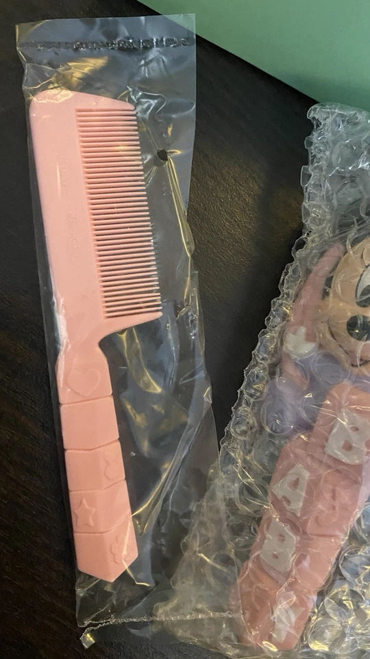 Juego de peine y pinceles vintage 1992 Disney Babies Minnie Mouse  Foto 4 de 4