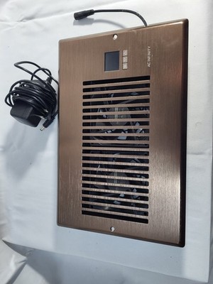 AC Infinity Airtap T6 Bronze 6x10'' Register Booster Fan Light Use Works Perfect