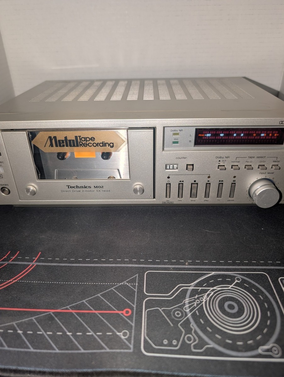 Technics RS MO-2 Cassette Deck Multi volt- VTG Collectors Piece