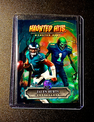 Jalen Hurts #1/4 Refractor 2025 Wild Card Rare SP Philadelphia Eagles NFL 1 of 4