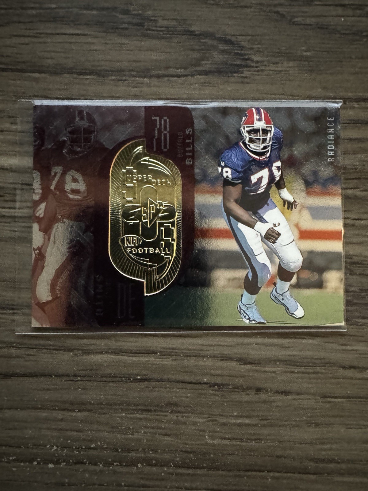 1998 Upper Deck SPx Finite - Bruce Smith #11 Radiance /3800