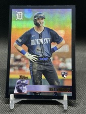 2025 Topps 2 -Trey Sweeney #188 -   -Rookie Logo -Tigers black foil 🔥⚾️🔥
