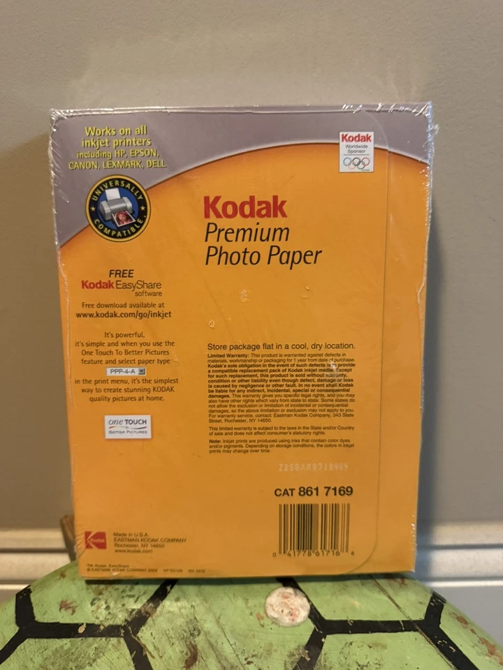 Kodak Premium Photo Paper 4 x 6 Inches High Gloss 200 Sheets New Sealed - Image 3 of 4