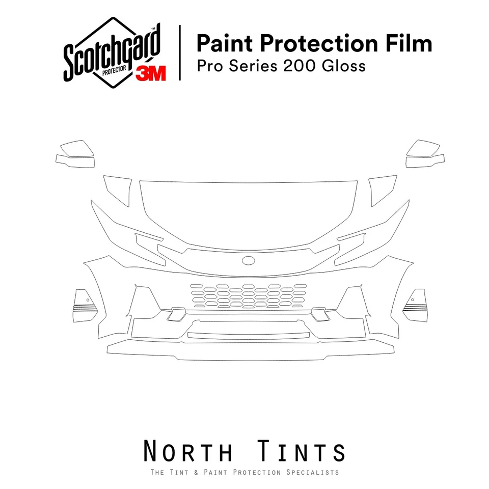Precut 3M PRO Series Paint Protection Film PPF Kit for 2026 Toyota RAV4 - Image 1 of 1
