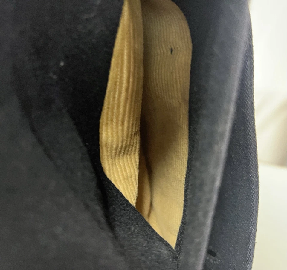 Vintage US Navy Wool Military Pea Coat WWII Era 40R Corduroy Pockets Jacket - Image 4 of 4