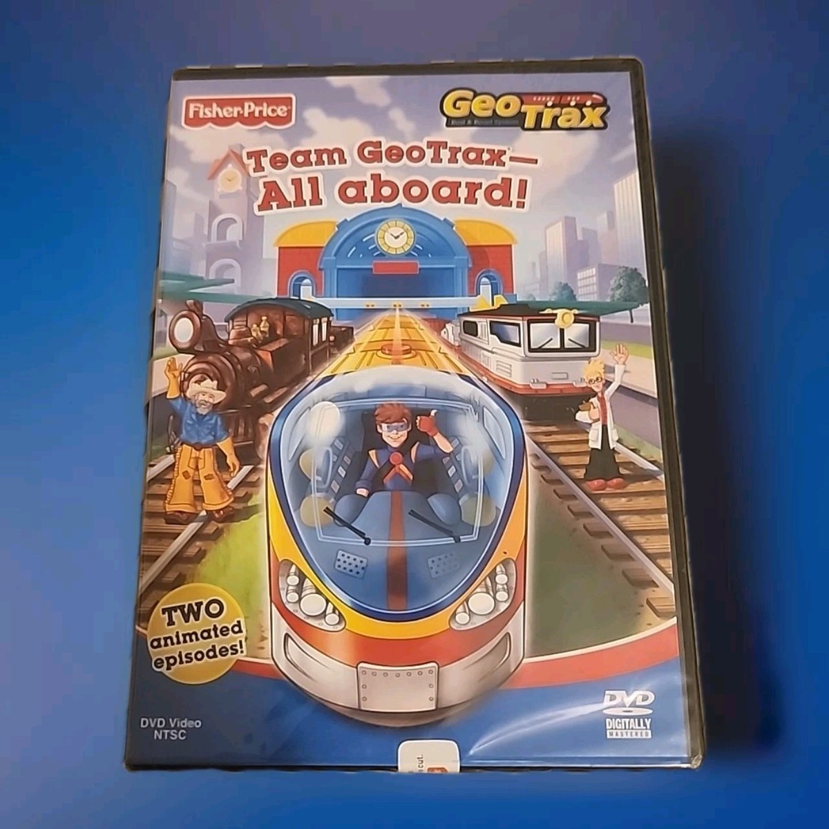 027084578911 Team GeoTrax All Aboard DVD Fisher 2 Episodes