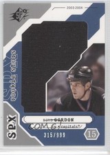 2003-04 SPx Rookie Stars 315/999 Boyd Gordon #207 0f8
