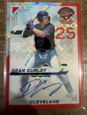 2025 Panini Prospect - Dean Curley Autograph - Cleveland Guardians /99