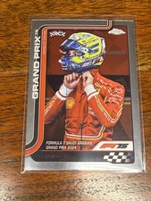 2025 Topps Chrome Formula 1 F1 #123 Oliver Bearman (Grand Prix DotD) Rookie RC