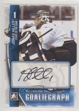 2013-14 ITG Between the Pipes GoalieGraph Jonas Hiller #A-JHI Auto n1u