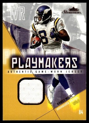 2004 Fleer Showcase Playmakers Relic Amani Toomer 078/100 New York Giants #PM-RM