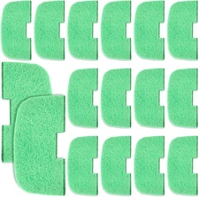 16 Pcs Phosphate Remover Filter Pads 106/107/206/207 Replacement green 