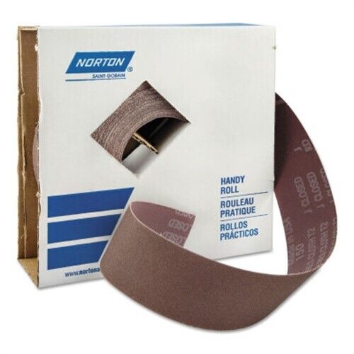 Coated Handy Rolls, 2 In X 50 Yd, 80 Grit - Picture 1 of 1