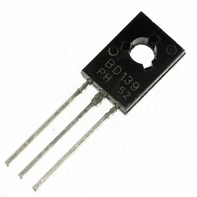 20pcs BD139 NPN power transistors TO-126