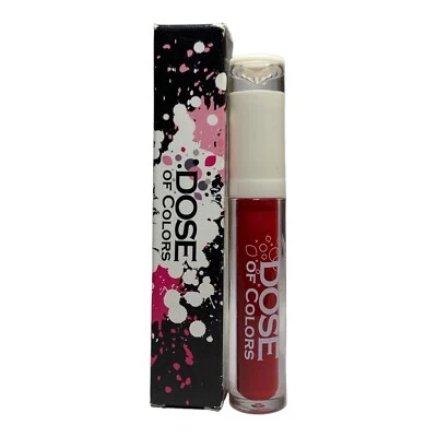 NWOB Dose Of Colors Classic Lip Gloss Burning Love FULL SIZE! doseofcolors - Image 1 of 2