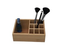 Kosmetik Organizer Schreitisch Mit 9 FäChern Bambus
