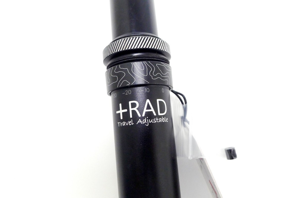 TranzX +RAD Remote 30.9mm Travel Adjustable Dropper Seatpost