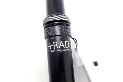 TranzX +RAD Remote 30.9mm Travel Adjustable Dropper Seatpost (150mm to 120mm) - Picture 3 of 12