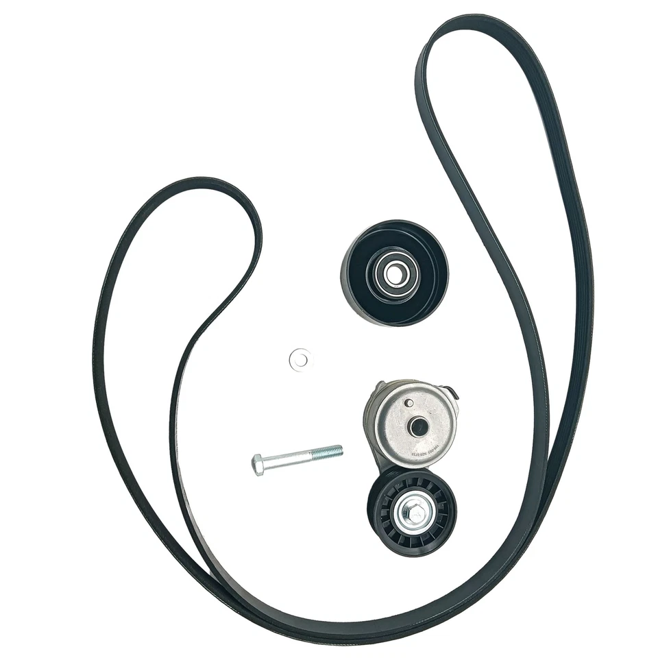 Kit de componentes de transmisión por correa Serpentine para camioneta Chevy C1500 GMC K3500 G3500 Isuzu Foto 4 de 4