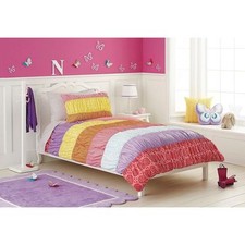 7 pc Circo Warm Banded Collection Full Comforter, Shams, Sheets Bed Set NIP