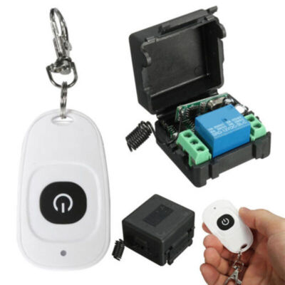 Kabellos DC 12V 10A 1CH RF Remote Control Schalter Transmitter Receiver 315MHz
