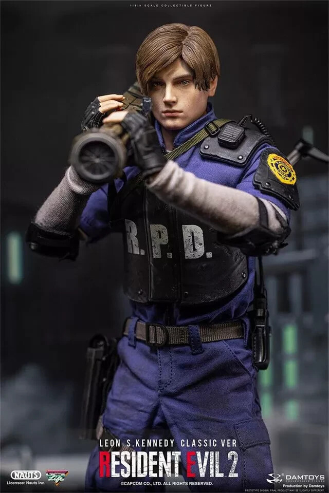 Leon S. Kennedy フィギュア Resident Evil 2 Leon S Kennedy Classic Masterpiece Figure Statue