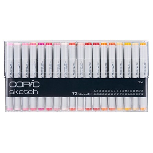 [Parallel Import] Copic Sketch Marker C Set,   72 Colors (72
