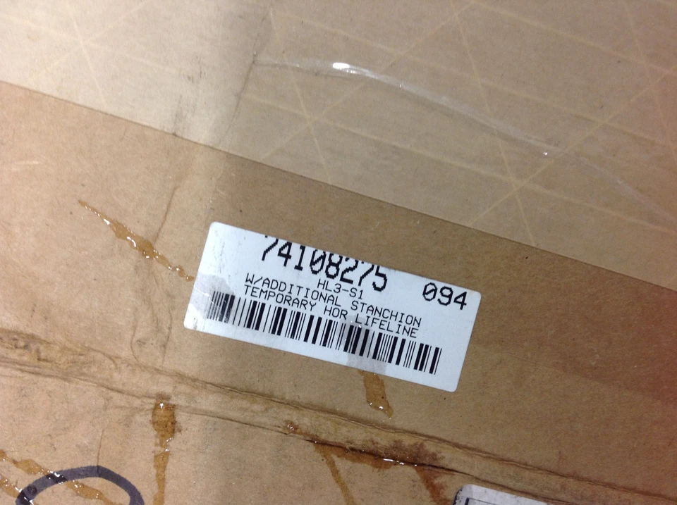 Gemtor HL3-S1 Stanchion 4 Temporary Horizontal Lifeline Fall Protection. NEW - Image 2 of 4