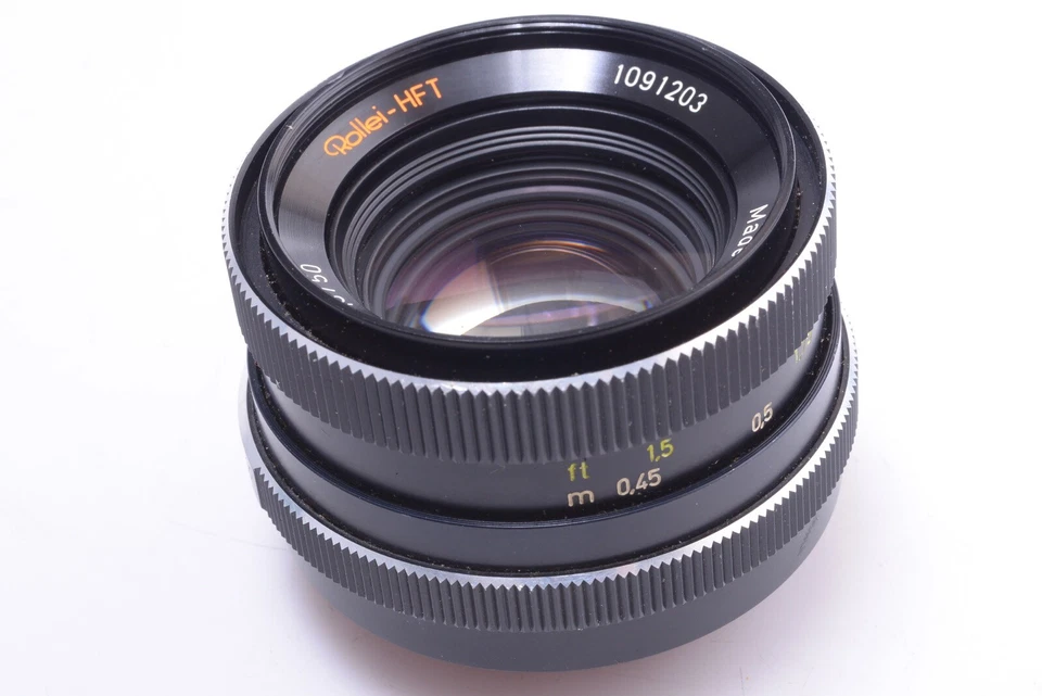 ✅ LENTE ROLLEI, ROLLEIFLEX SL35 50MM 1.8 PLANAR HFT QBM PARA CÁMARA SLR de 35mm Foto 3 de 4