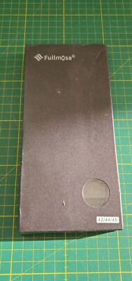 Fullmosa For Apple Watch Strap / Uhrarmband Edelstah schwarz 42/44/45mm