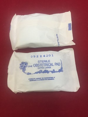 QTY 12 NEW ALLEGIANCE 23090-300Z OB / Maternity Pad X-Large 11'' SUPER ABSORBENCY
