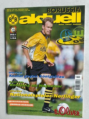 Dfb-Pokal 98/99 Borussia Dortmund - FC Schalke 04, 23.09.1998 + Bl Vfl Wolfsburg