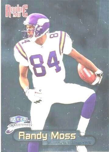 Randy Moss RC 1998 Fleer Brilliants ROOKIE#140!Vikings WR RC GOAT HOF