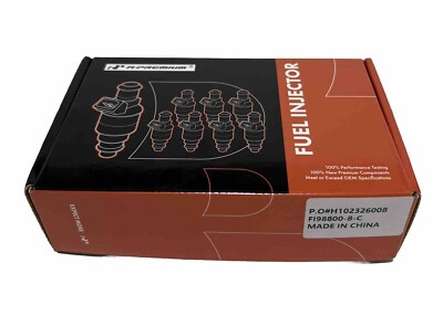 A-Premium 8 Fuel Injectors FI98800-8-C H102326008 | eBay