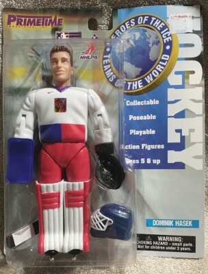 Dominic Hasek Team Czech. Rep Olympics Primetime Goalie Heroes of the Ice Figure