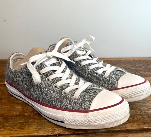 Women's CONVERSE Gray Sweater Knit 