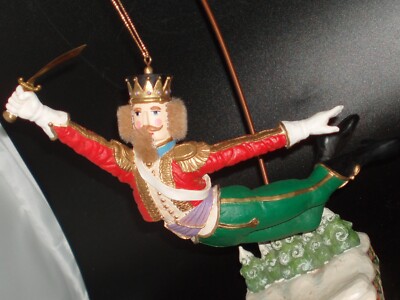 Vintage NUTCRACKER PRINCE ORNAMENT by MIDWEST OF CANNON FALLS NIB NOS