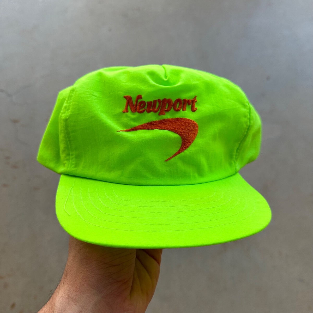 Newport Vintage Neon Snapback Hat Adjustable Cap