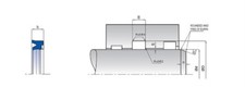 (paquete) Anillo en U de sellado de varilla K32 PU/NBR/POM ID 19mm-40mm (elige dimensiones)