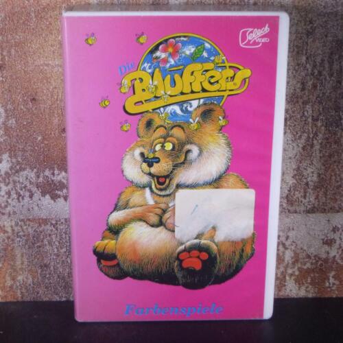 DIE BLUFFERS Farbenspiele -- VHS Video KINDERFILM ZEICHENTRICK - 第 1/2 張圖片