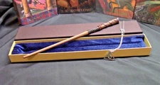 George Weasley Wand w/ FREE Deathly Hallow Necklace