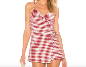 revolve gingham dress