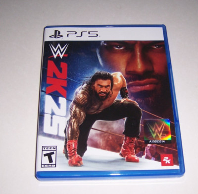 Replacement Box Case Only for WWE 2K25 PS5 PlayStation 5 AUTHENTIC