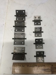 Vintage VV- XI #692149 Victor Machine PHONOGRAPH Part 8 Cabinet Door Hinges