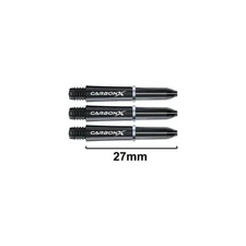 EX-SHORT WINMAU CARBON FIBER DART SHAFTS  27mm