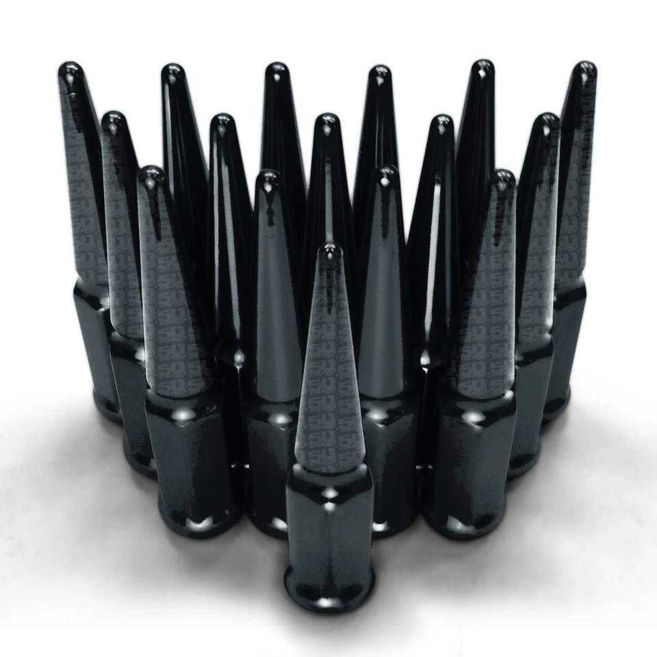 Black Long Steel Spike Lug Nuts 10x1.25 ATV Can-Am Yamaha Honda Suzuki Kawasaki - Image 3 of 4