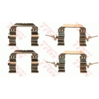 TRW ZubehöRsatz Scheibenbremsbelag Vorne FüR Nissan Pathfinder III R51 PFK569